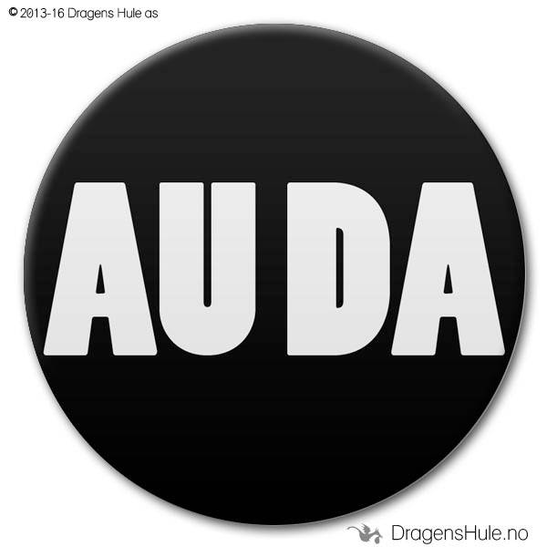  Button: AU DA (velg farge)